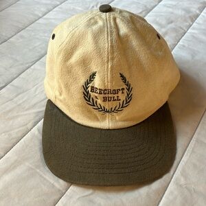 A vintage Beecroft & Bull ball cap